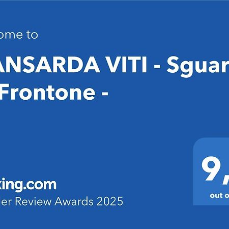 Mansarda Viti - Sguardo Su Frontone - Apartamento Exterior foto