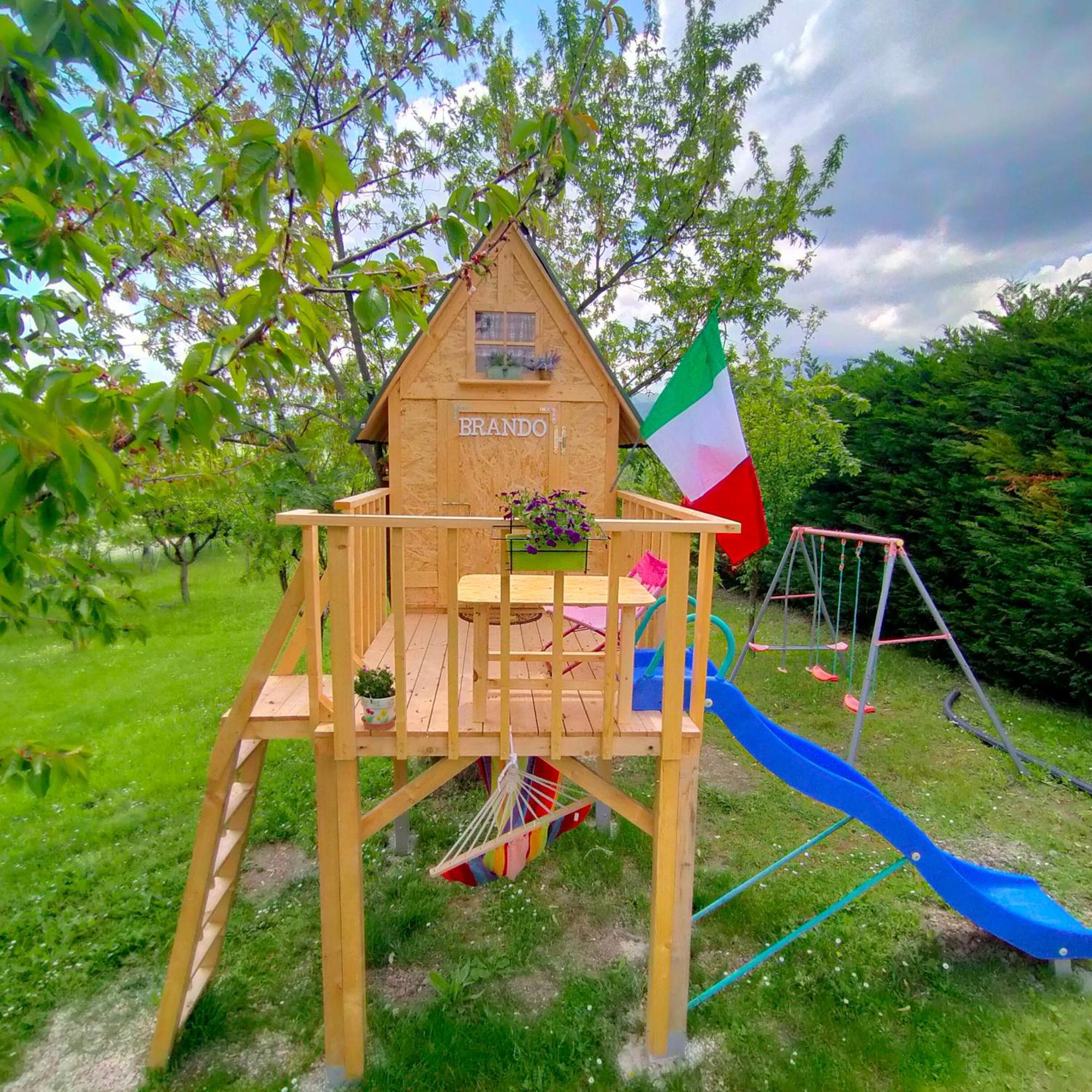 Mansarda Viti - Sguardo Su Frontone - Apartamento Exterior foto